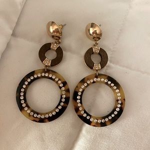 ALDO Gworedia Drop Earrings - Brown